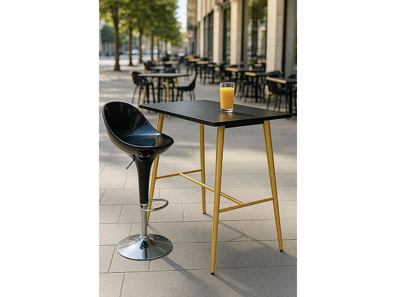 Mesas Bar - Mesa Yaguer - Negro