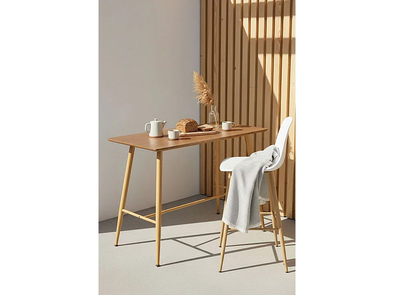 Mesas Bar - Mesa Yaguer - Madera Natural