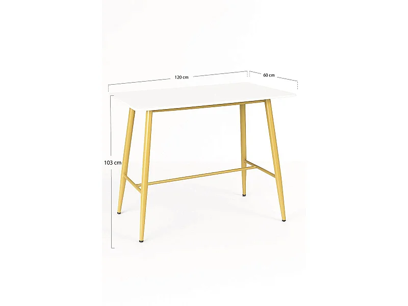 Mesas Bar - Mesa Yaguer - Blanco