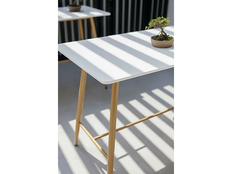 Mesas Bar - Mesa Yaguer - Blanco