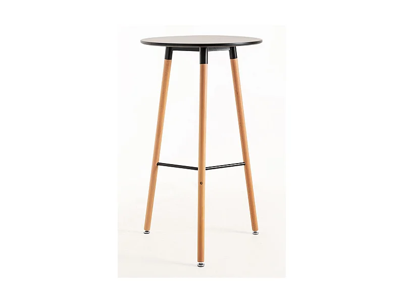 Mesas Altas - Mesa Tower Alta 60 cm - Negro