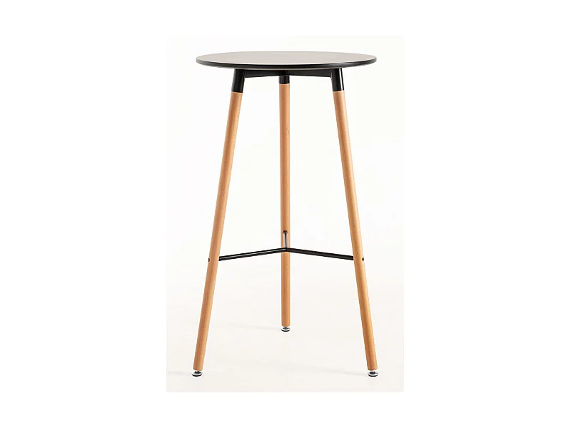 Mesas Altas - Mesa Tower Alta 60 cm - Negro