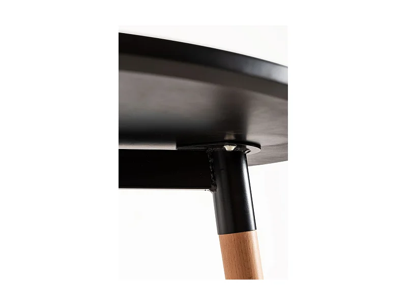 Mesas Altas - Mesa Tower Alta 60 cm - Negro