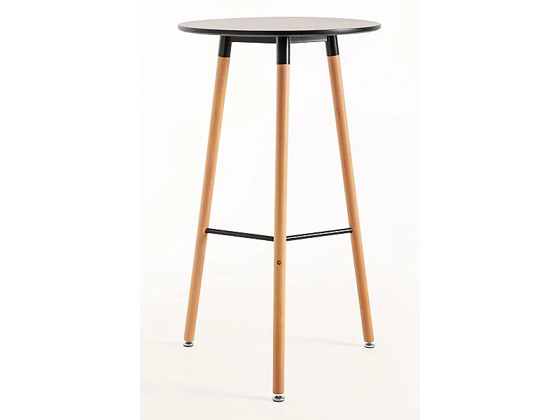 Mesas Altas - Mesa Tower Alta 60 cm - Negro