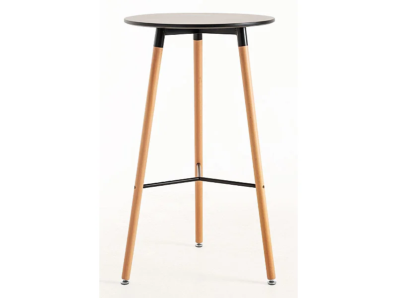 Mesas Altas - Mesa Tower Alta 60 cm - Negro