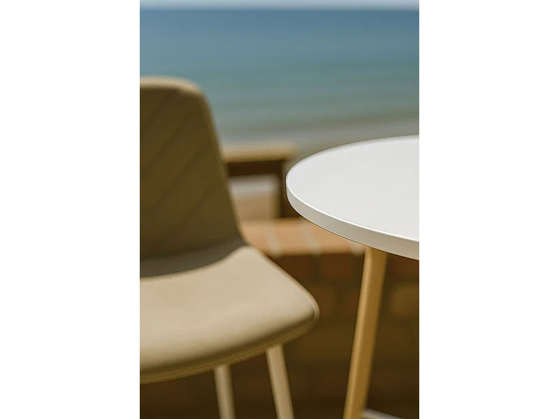 Mesas Altas - Mesa Tower Alta 60 cm - Blanco