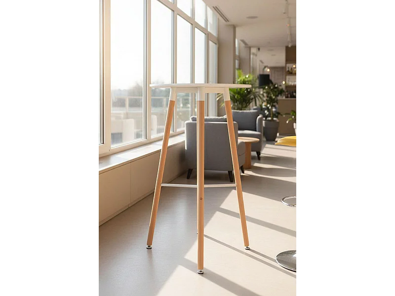 Mesas Altas - Mesa Tower Alta 60 cm - Blanco