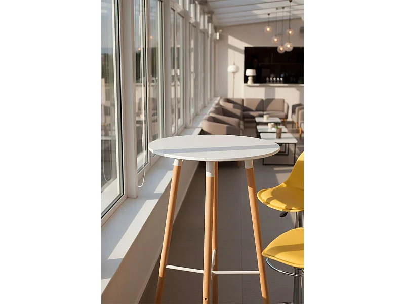 Mesas Altas - Mesa Tower Alta 60 cm - Blanco