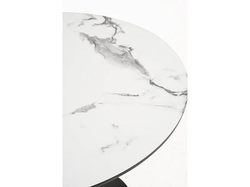 Mesas Comedor - Mesa Kolio 90 cm Mármol - Negro