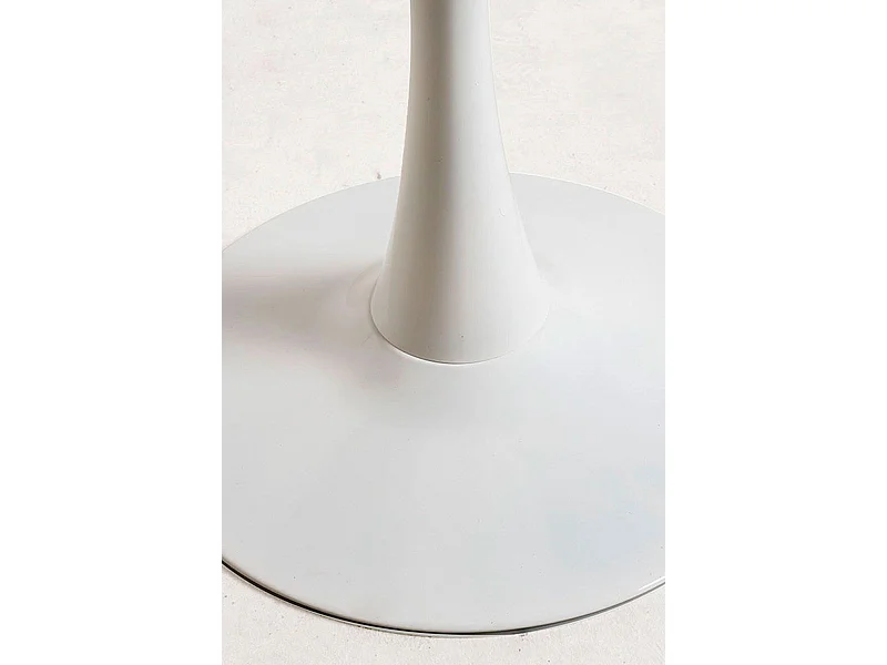 Mesas Comedor - Mesa Kolio 90 cm Mármol - Blanco