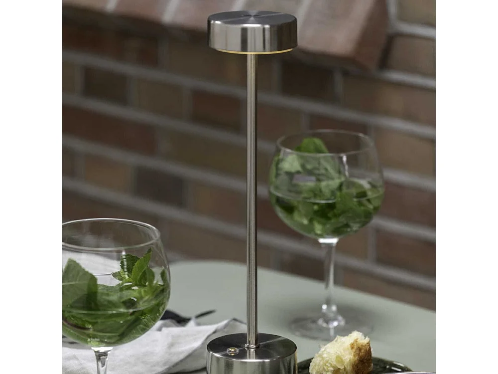 Lampe de table en métal Ganard led