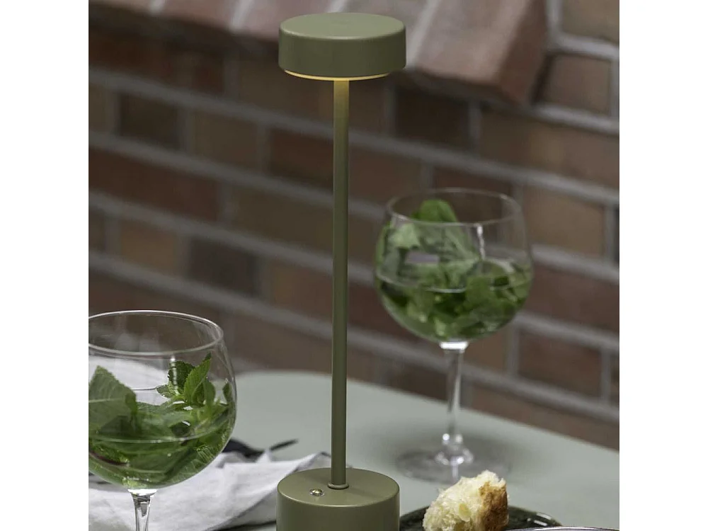 Lampe de table en métal Ganard led
