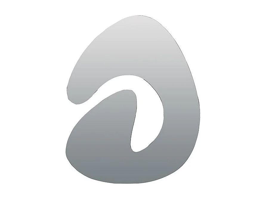 Miroir Design laqué UTOPIA - Blanc