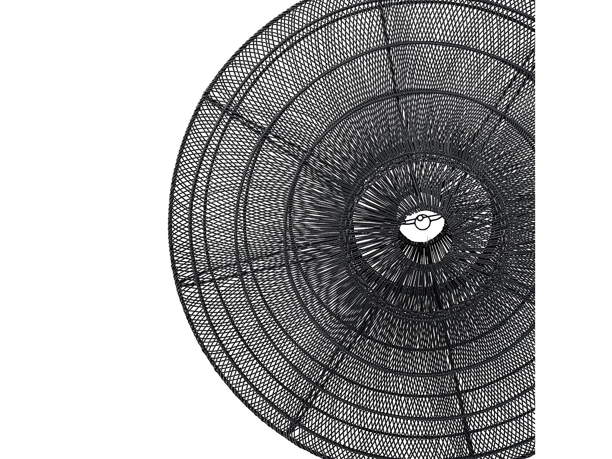 L'Abat-jour Macaron - Noir - XL