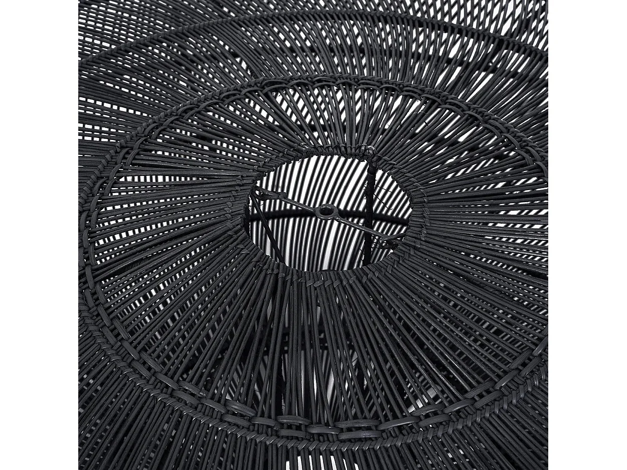 La Suspension Macaron - Noir - XL