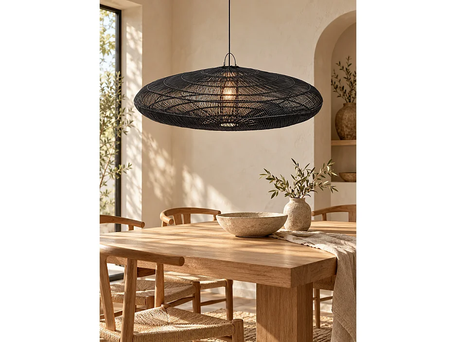 The Macaron Pendant - Black - XL