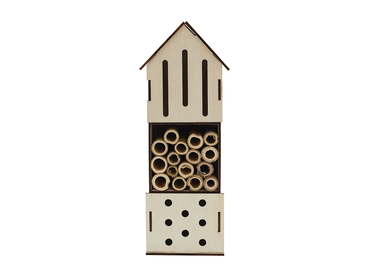 Maison à Insectes - JEUX 2 MOMES - À Monter Soi-Même - Éducatif - Marron