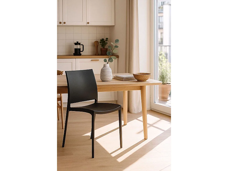 Sillas Jardín - Silla Dalen - Negro