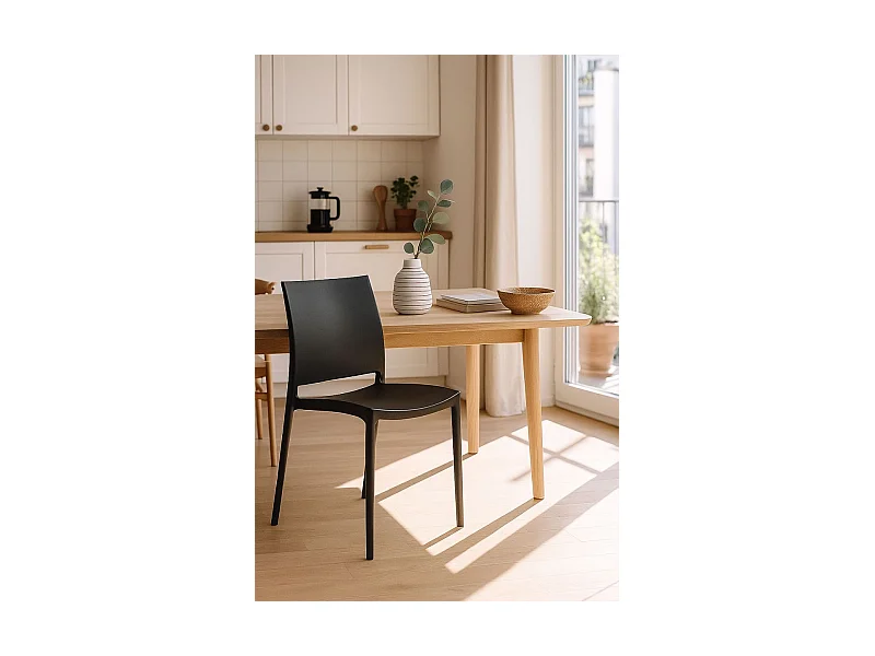 Sillas Jardín - Silla Dalen - Negro