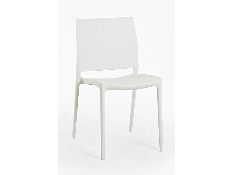 Sillas Jardín - Silla Dalen - Blanco