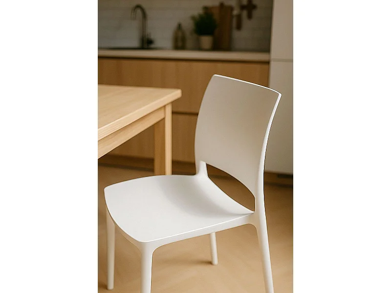 Sillas Jardín - Silla Dalen - Blanco