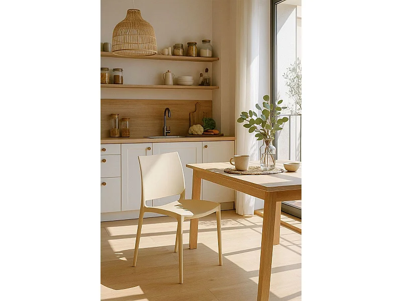 Sillas Jardín - Silla Dalen - Beige