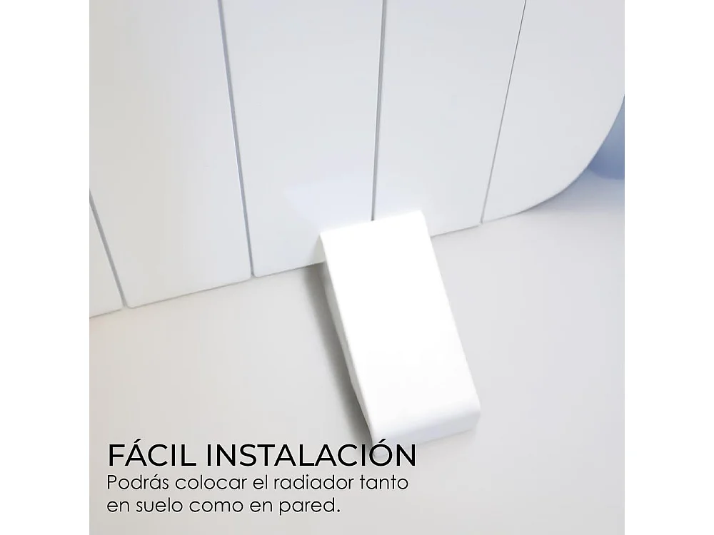 Emisor térmico de aluminio Yoevu, calefactor de bajo consumo