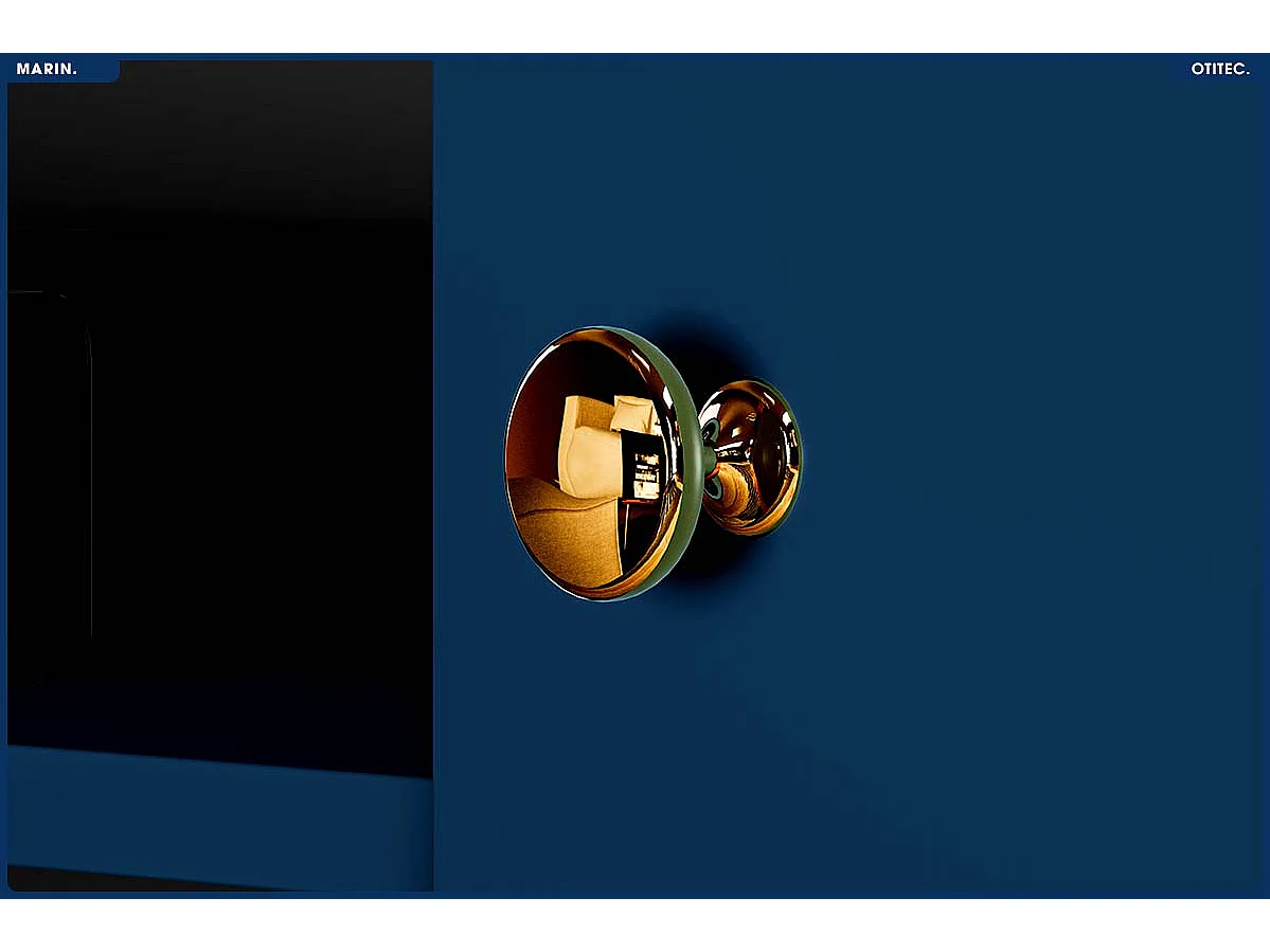 Meuble TV - H.54 x L.160 x P.40 cm - MARIN