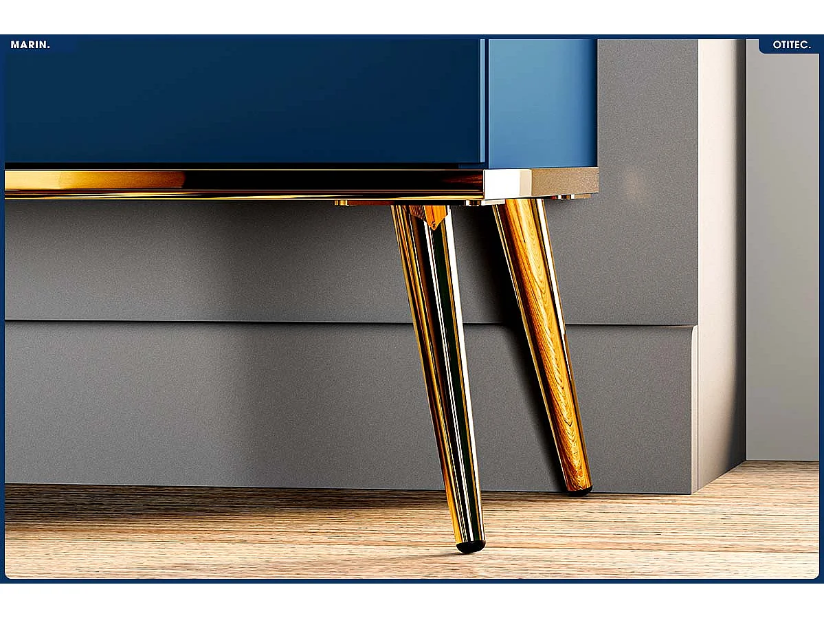 Meuble TV - H.54 x L.160 x P.40 cm - MARIN