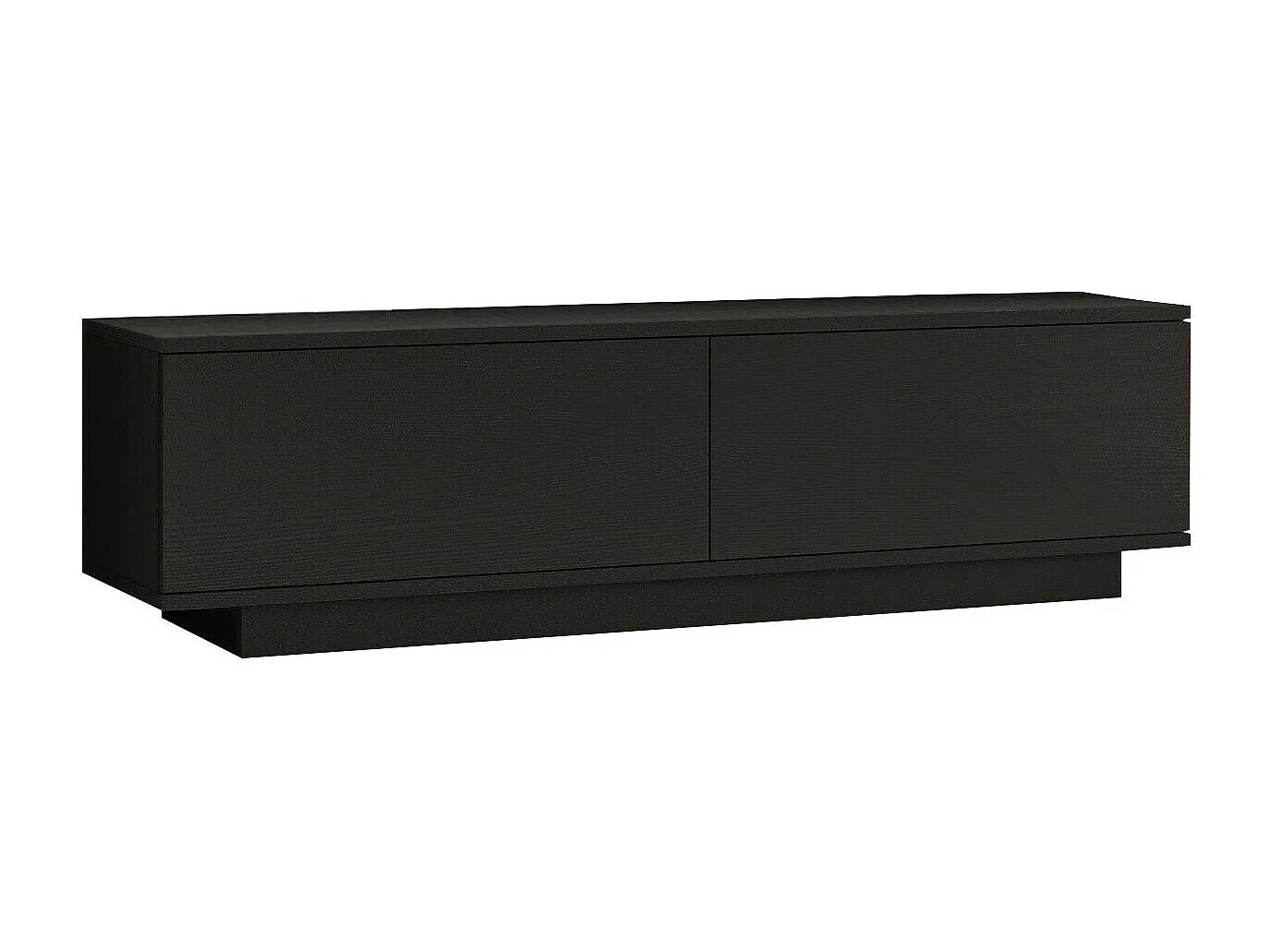 Mesa de tv Kailua 1321, Negro, 140x38x36cm