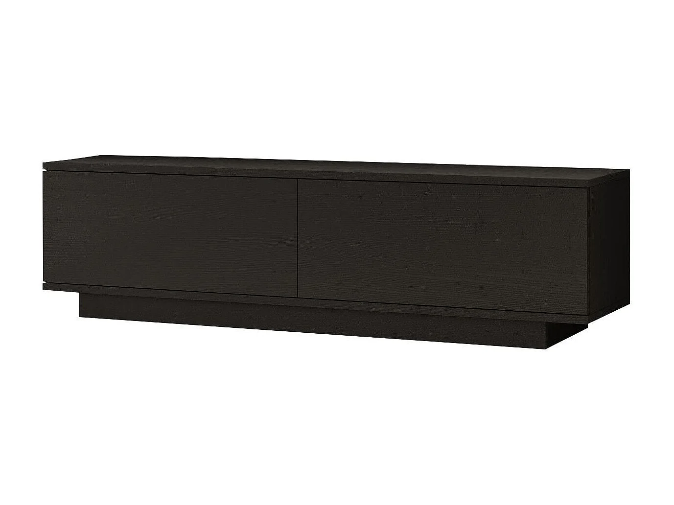 Mesa de tv Kailua 1321, Negro, 140x38x36cm