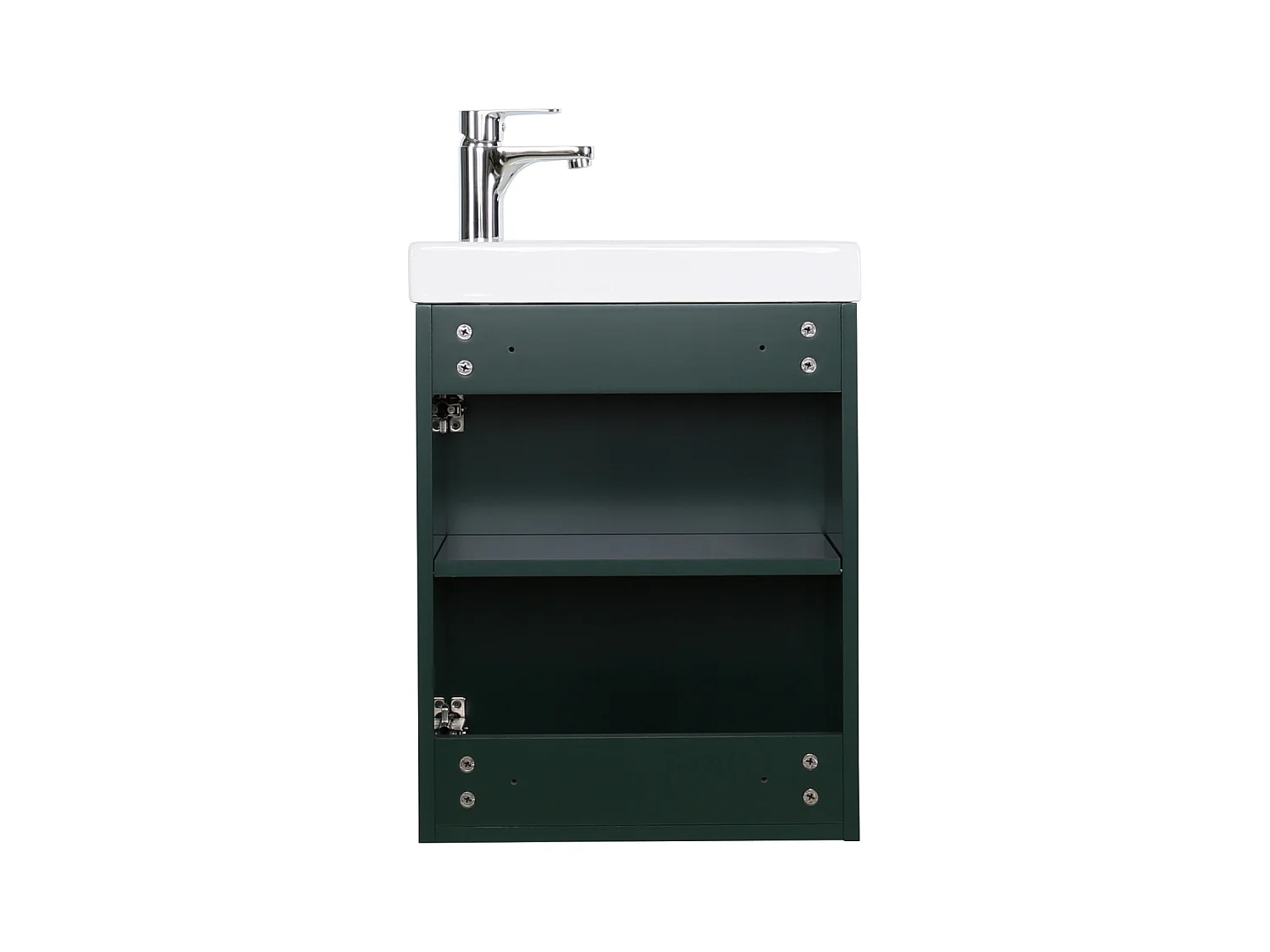 Mueble lavabo LISA negro + grifería