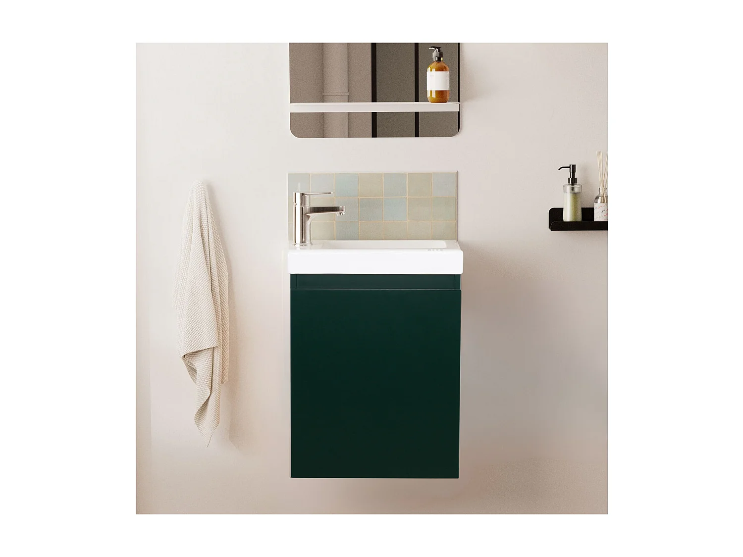 LISA handwasunit + chromen kraan