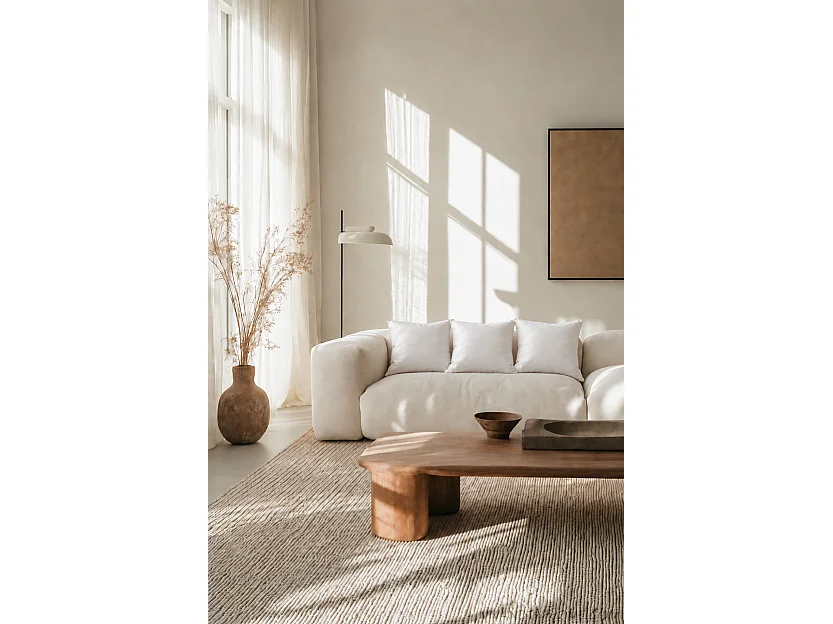 Le Coussin De Garnissage - Carré - Blanc - 60x60