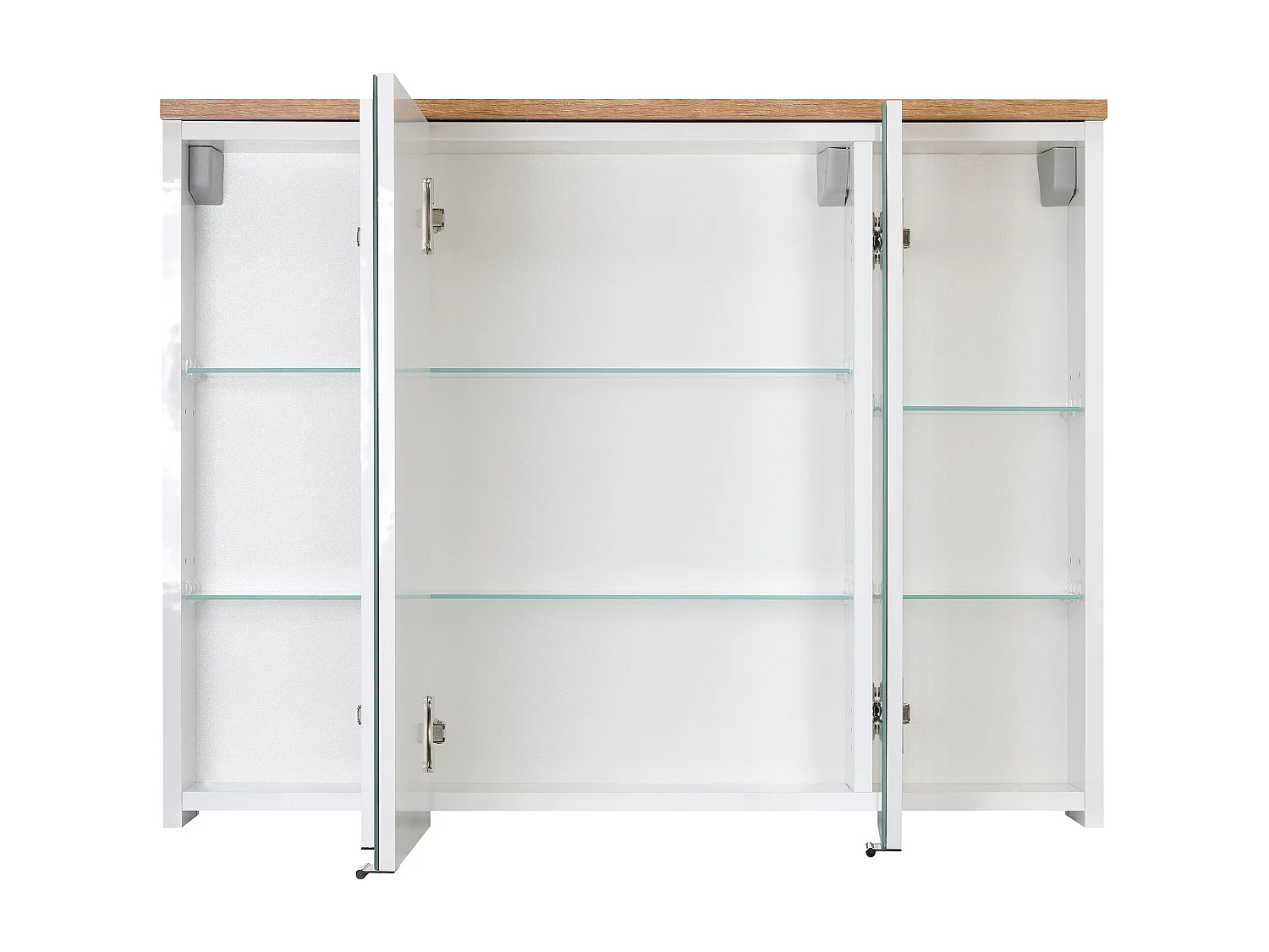 Ensemble de meubles de salle de bain blanc 80 cm Armoire avec lavabo Armoire avec miroir Spek