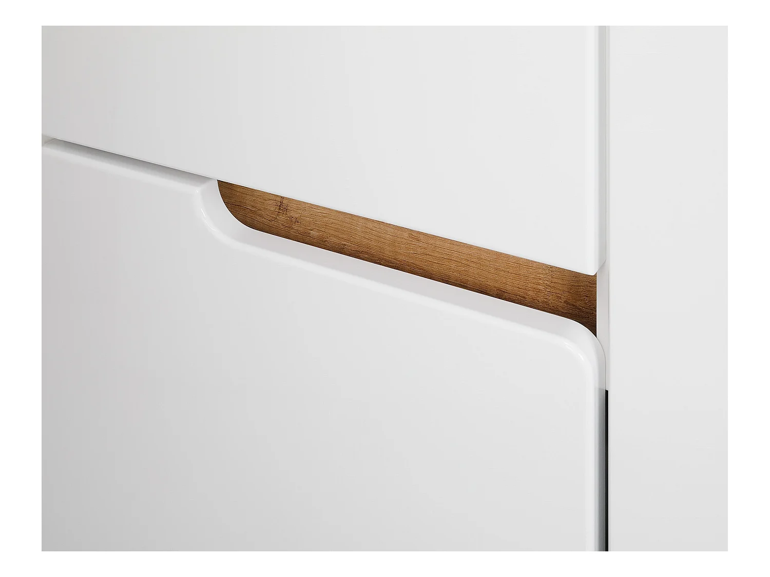 Szafka Łazienkowa Półsłupek 2 Drzwi Biały Spek