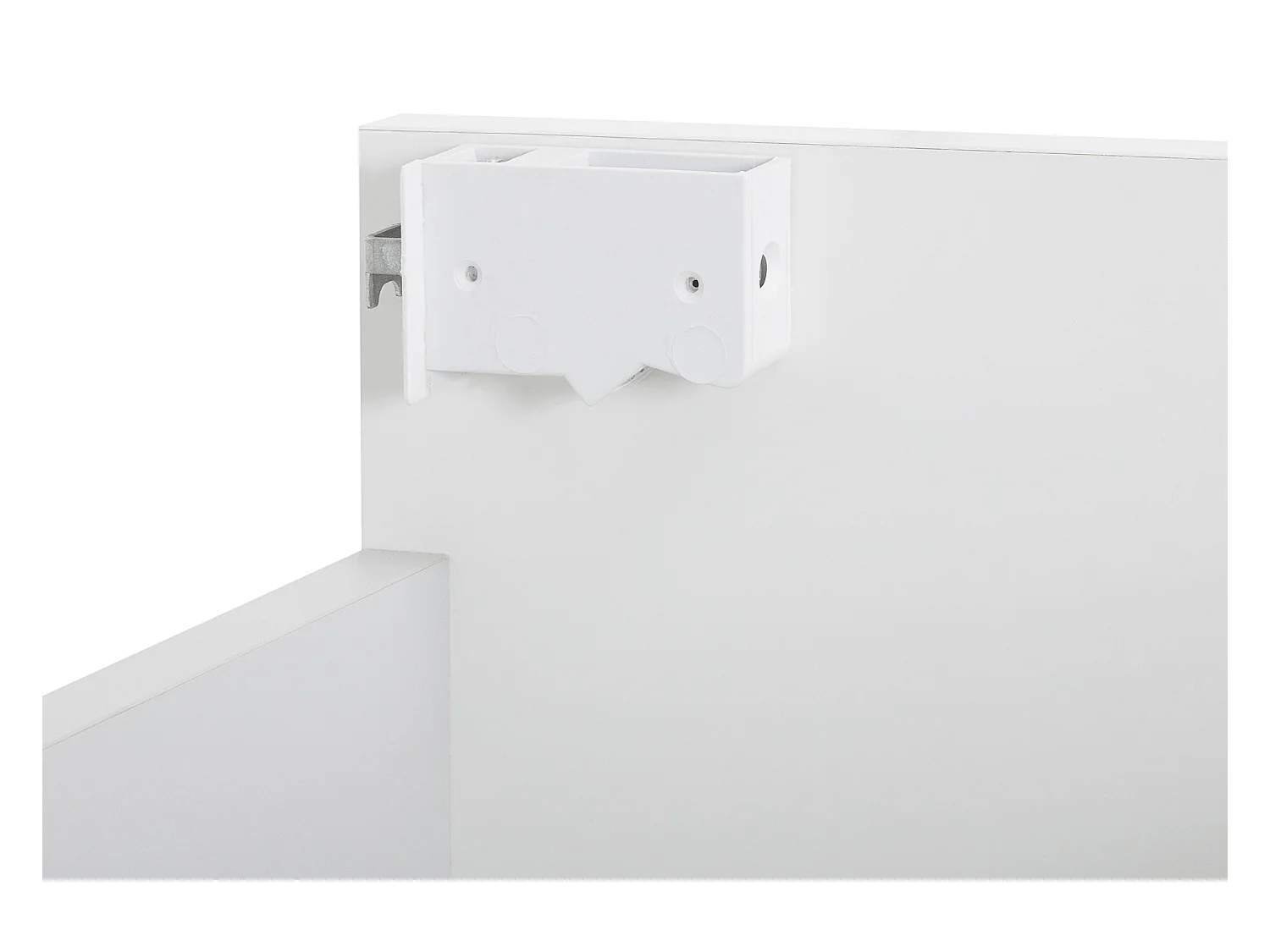 Szafka Łazienkowa pod Umywalkę 60cm 2 Drzwi Biała Spek