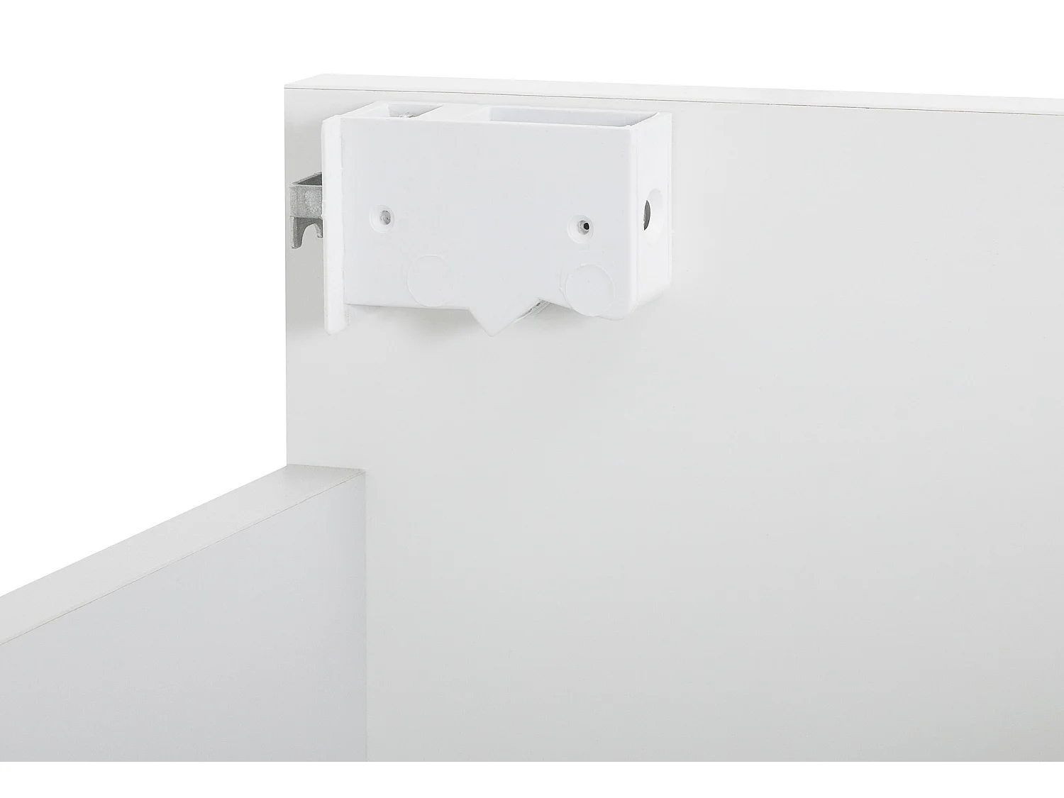 Badkamermeubel onder wastafel 60 cm 2 lades Wit Spek