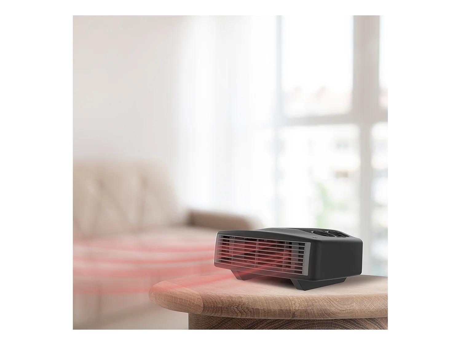 Taurus Chauffage soufflant 3000w noir - tropicano 3000