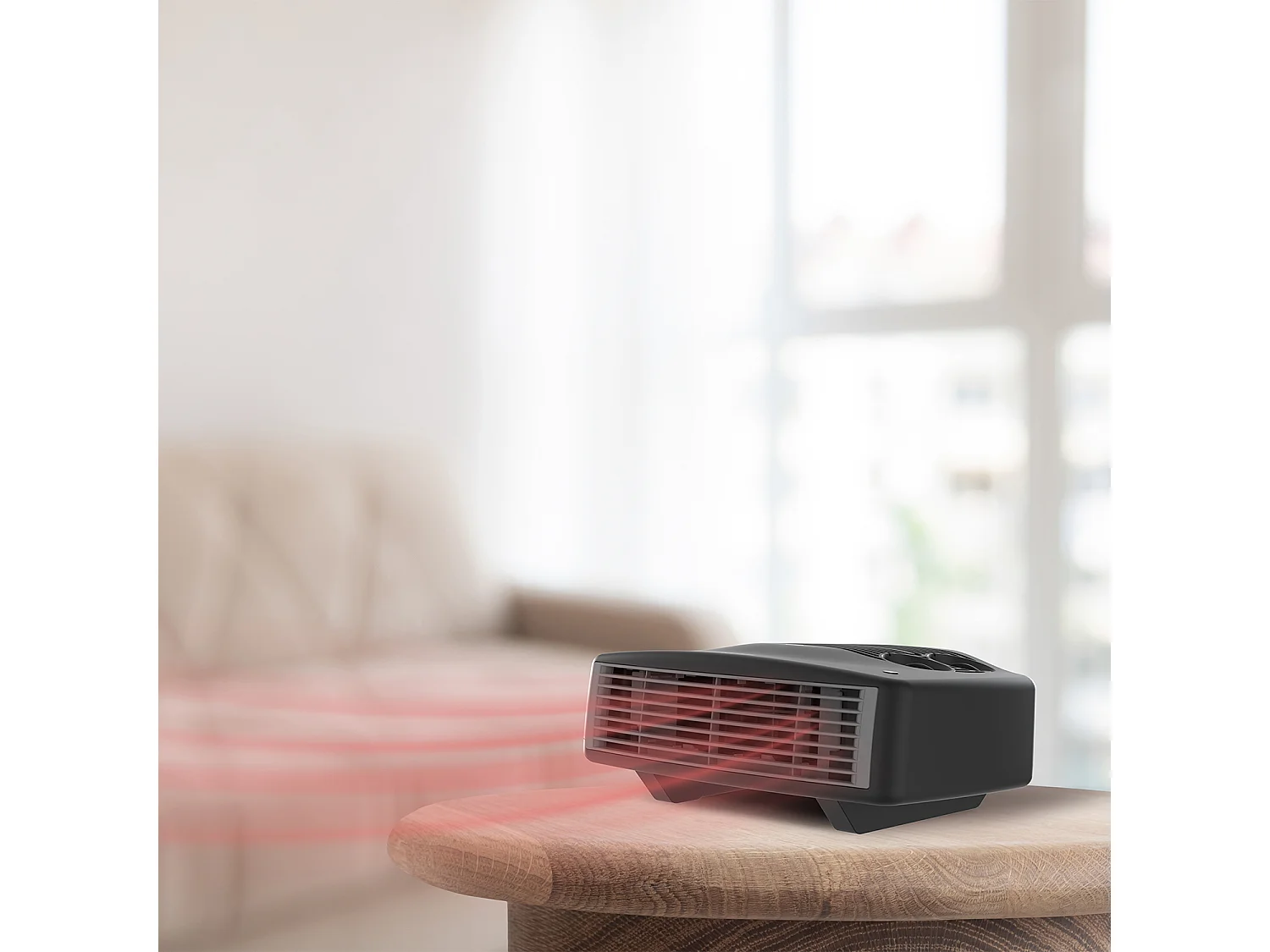 Taurus Chauffage soufflant 3000w noir - tropicano 3000