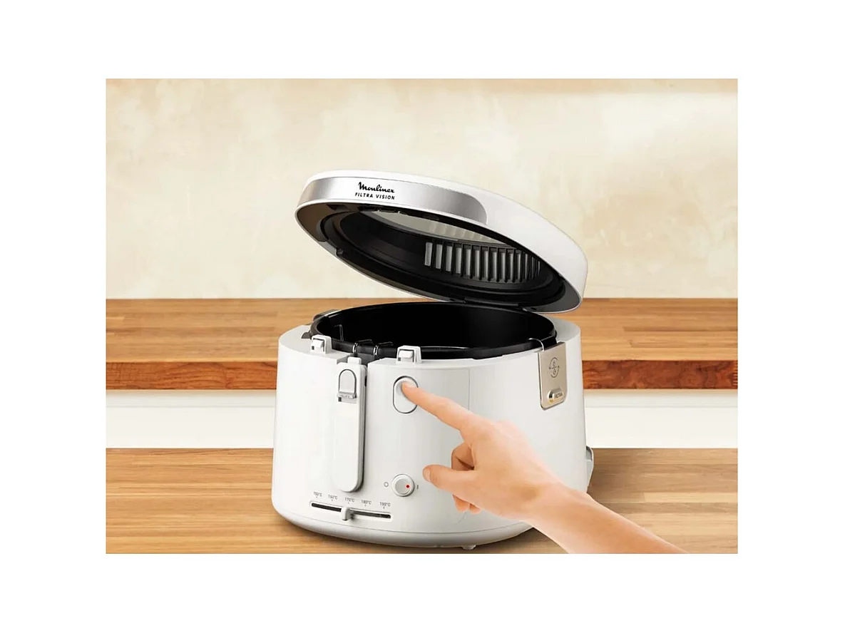 Moulinex Friteuse 2.1l 1900w blanc - AF2541E0