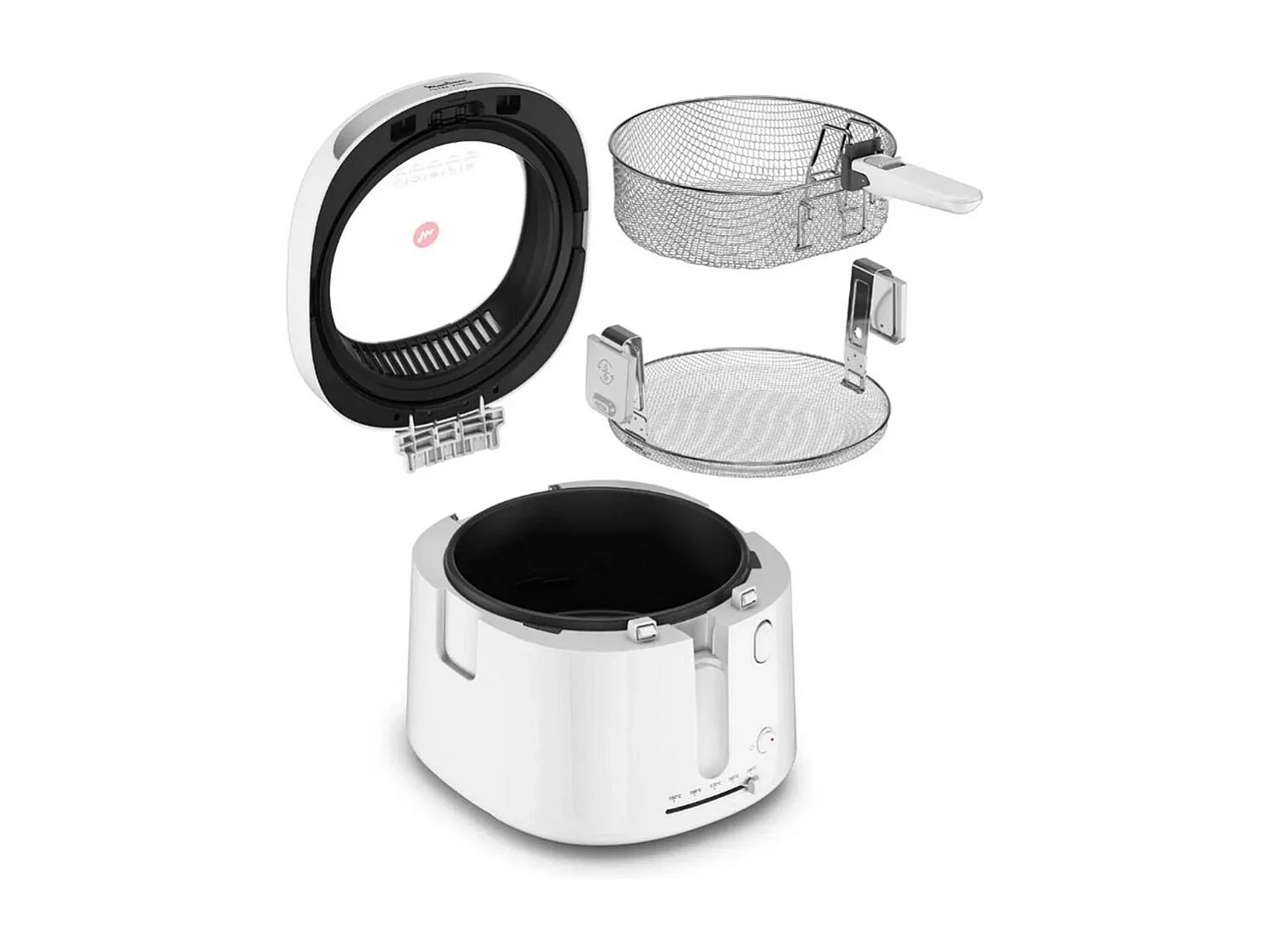 Moulinex Friteuse 2.1l 1900w blanc - AF2541E0