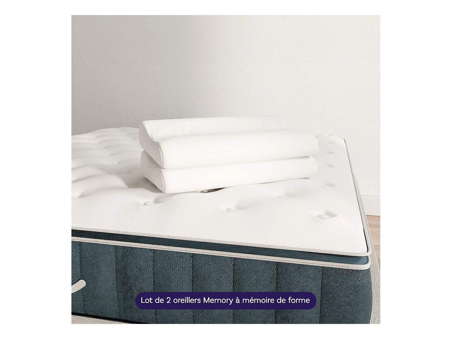Matelas et oreillers mémoire de forme 160x200 épais.30cm