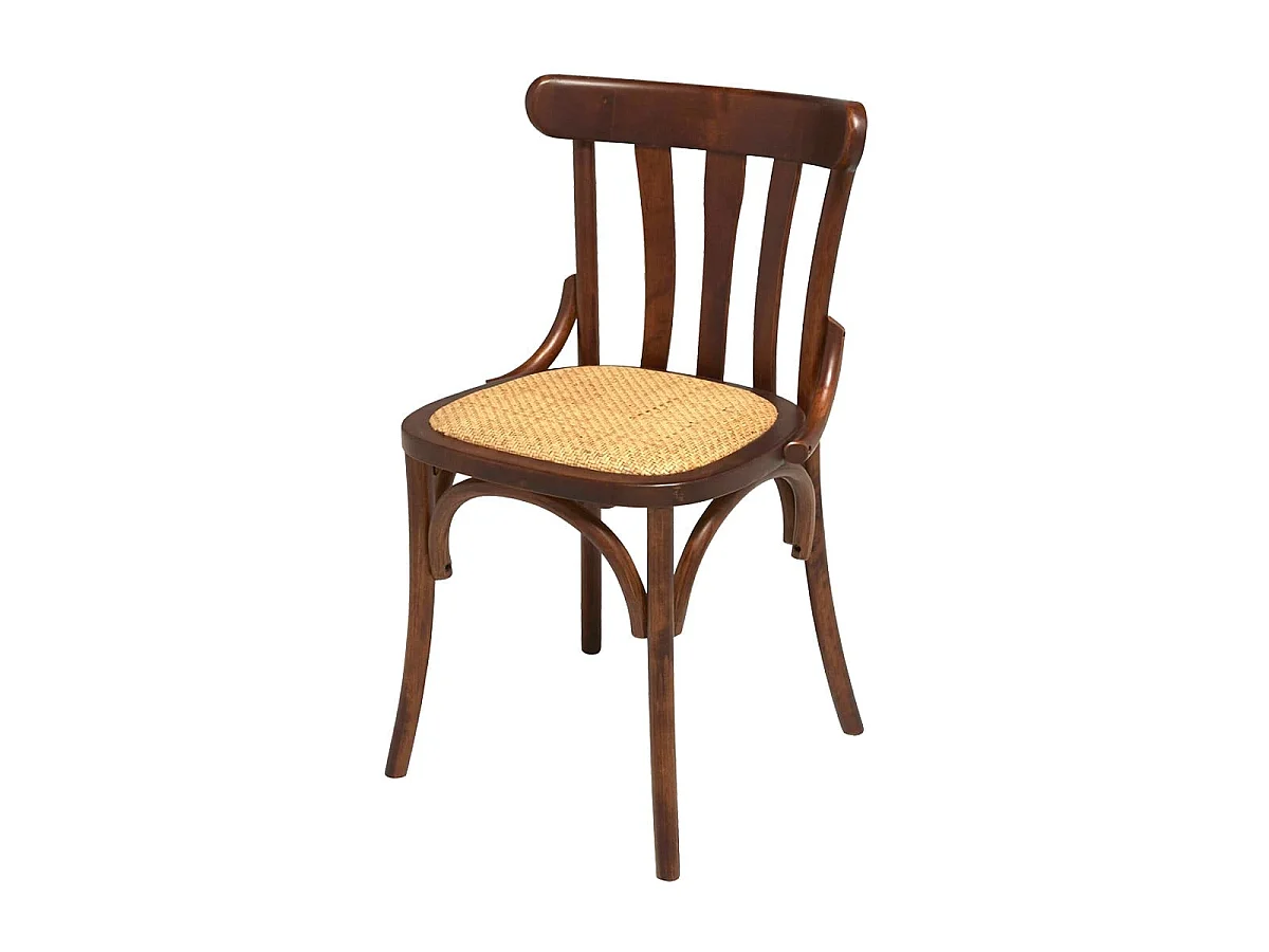 Lot de 2 Chaises en bouleau massif ESTAMINET