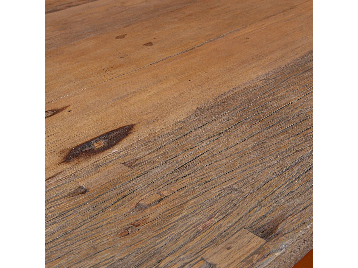 Table en bois recyclé de bateaux L300 cm - BONNY