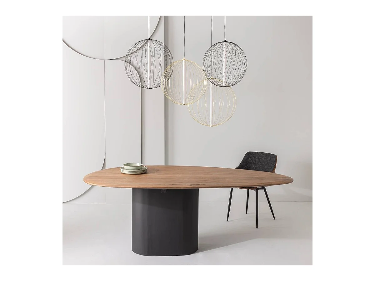 Eettafel in massief Suar - GALET