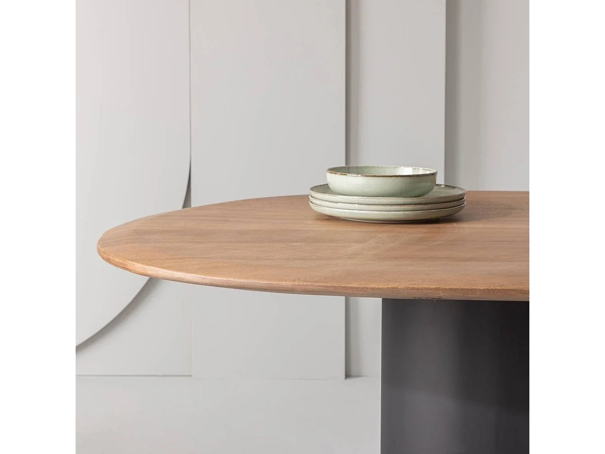 Mesa de jantar Suar maciça - GALET