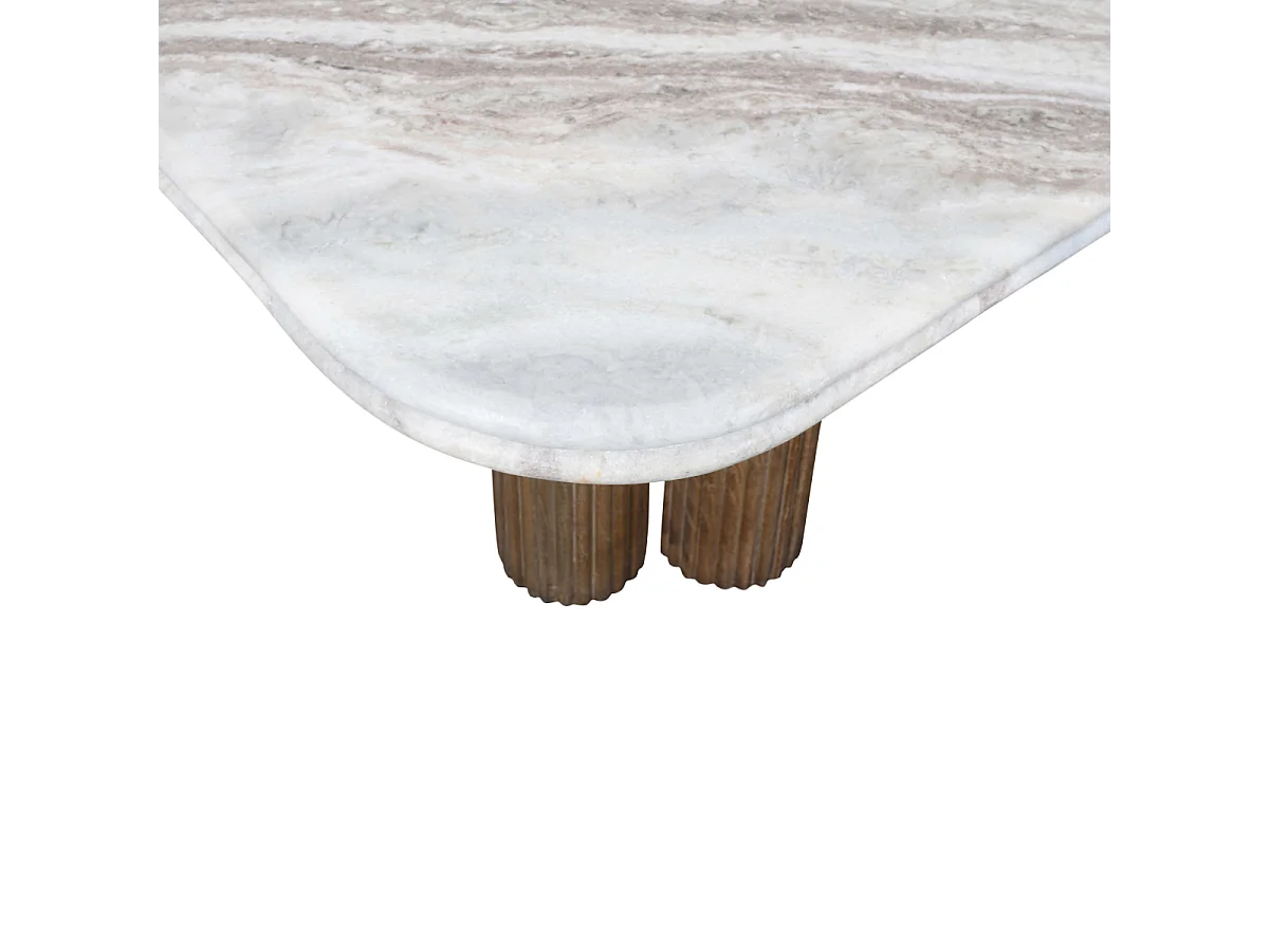 Salontafel met marmeren blad - BUREN