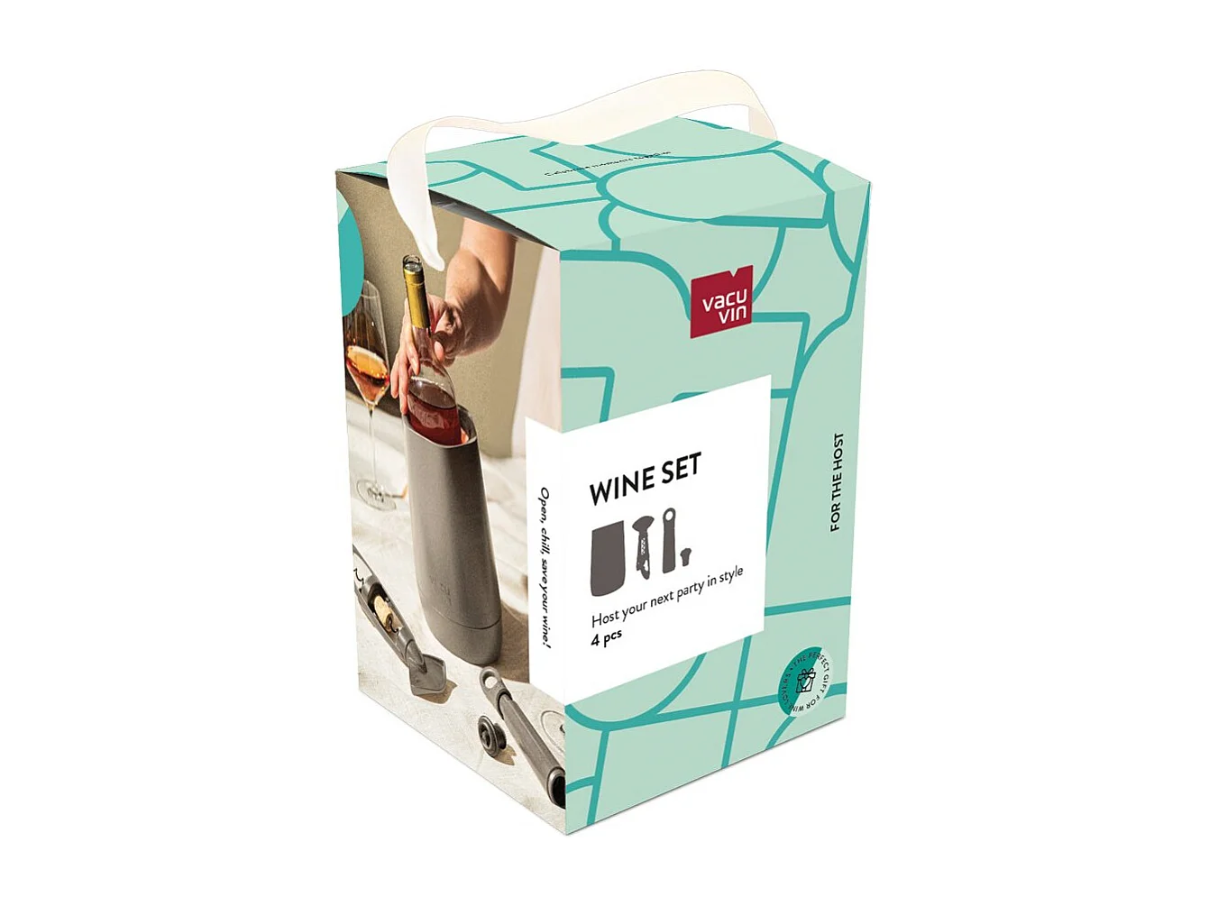 Coffret à vin host graphite