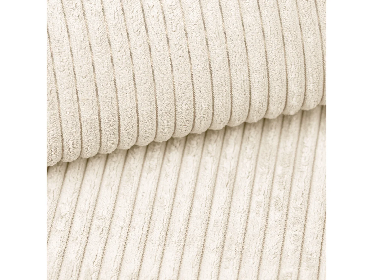 BESILIO Bed 180x200 Vienna – bed met opbergruimte, slank bed, lattenbodem – fluwelen stof – Crème